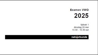 Natuurkunde bespreking Examen VWO 2025 tijdvak 1 deel 1