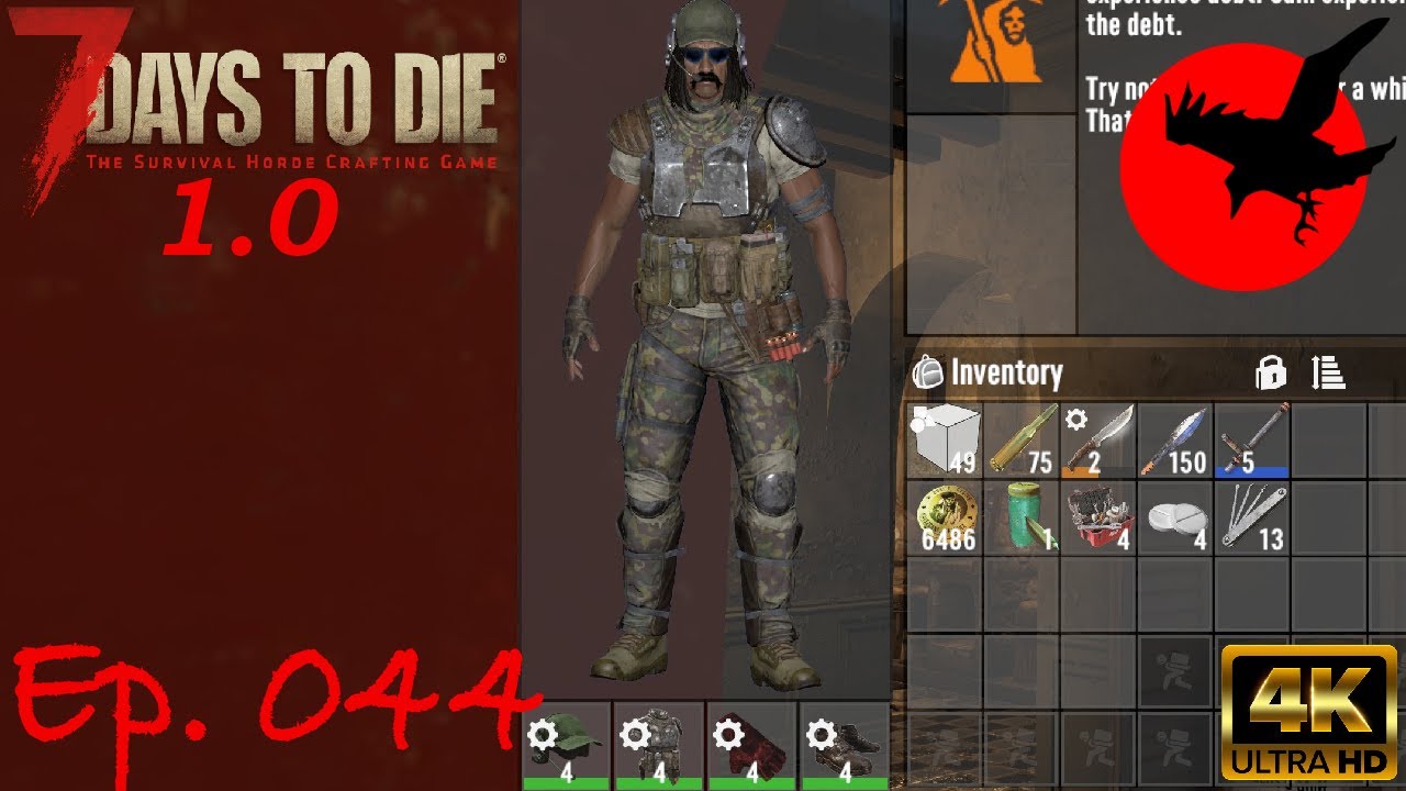What Armor set should i build? - 7 Days To Die [Gameplay] Ep. 044 - YouTube