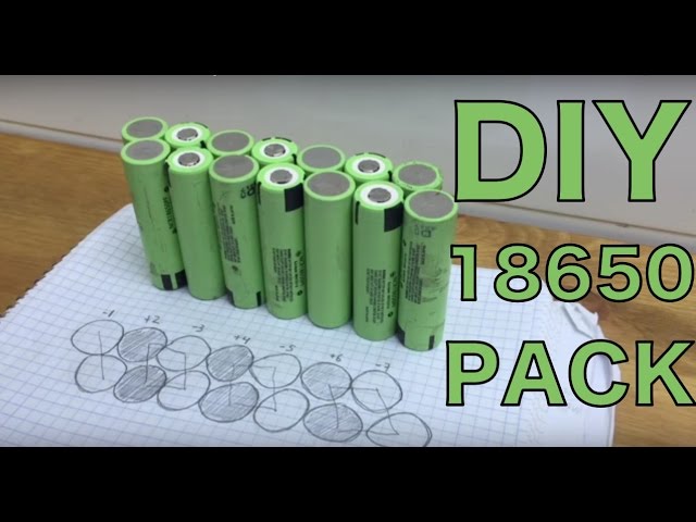 Building a 36v E-Bike Battery from RECYCLED LG Cells! 