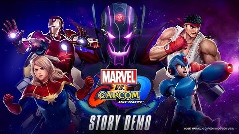 Marvel vs Capcom: Infinite - Story Mode Demo (First Time)
