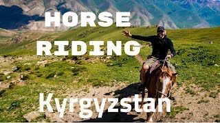 Horseback riding in Song Kul (Kyrgyzstan) - Journal of Nomads Adventure Tour part 1