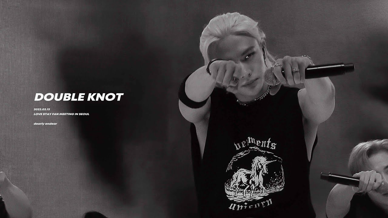 [4K] Double Knot 현진 직캠 Hyunjin fancam | #LoveSTAY Fan meeting