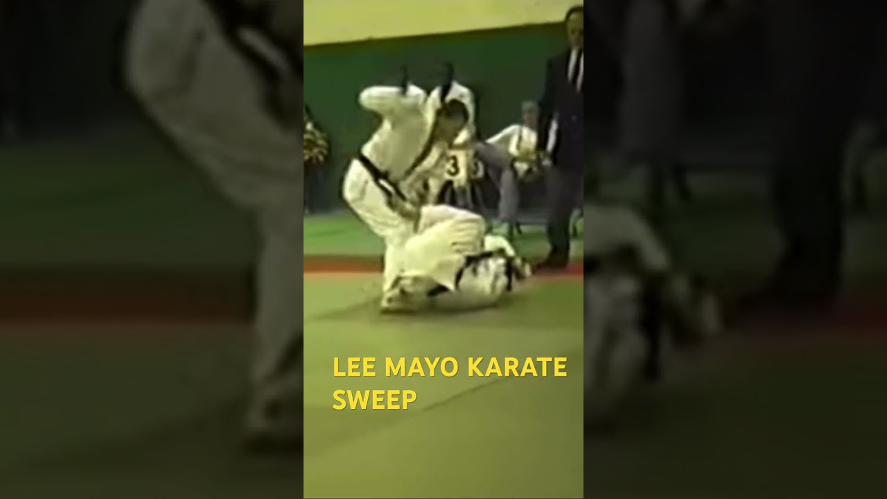 LEE MAYO KARATE SWEEP 
