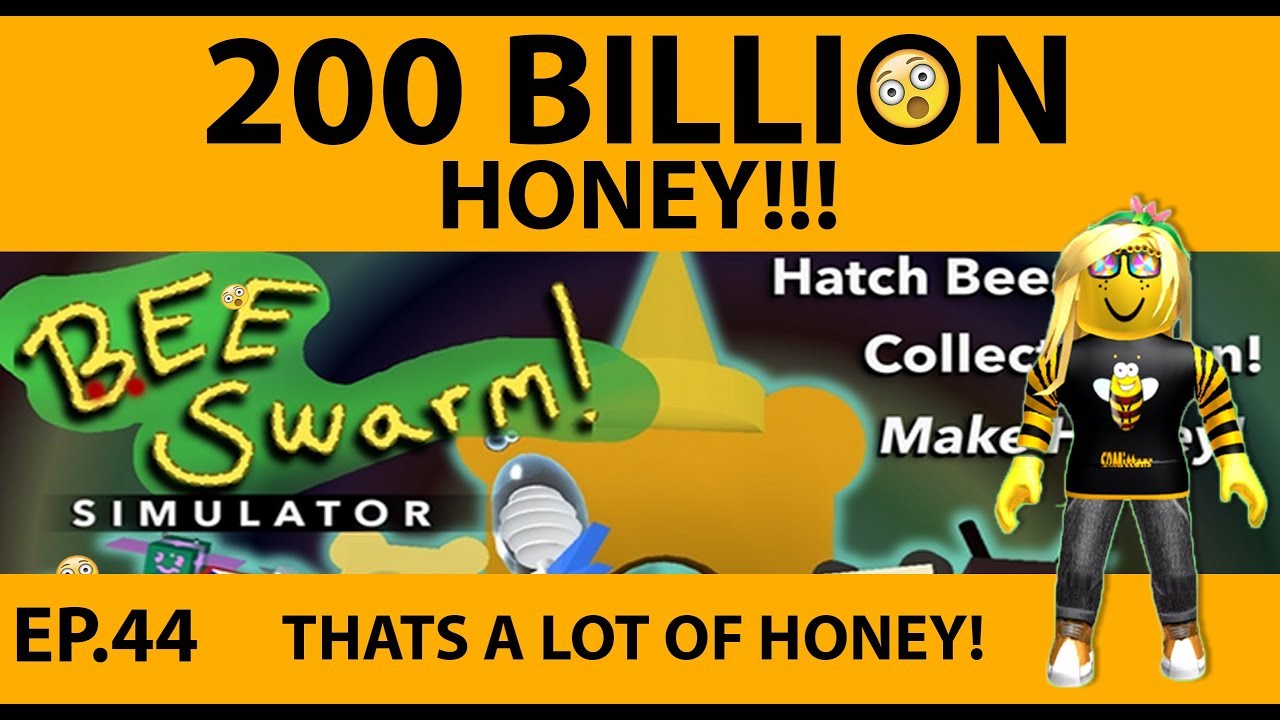 New 200 Billion Honey Bee Swarm Simulator Sdmittens Youtube - bee swarm simulator sdmittens roblox