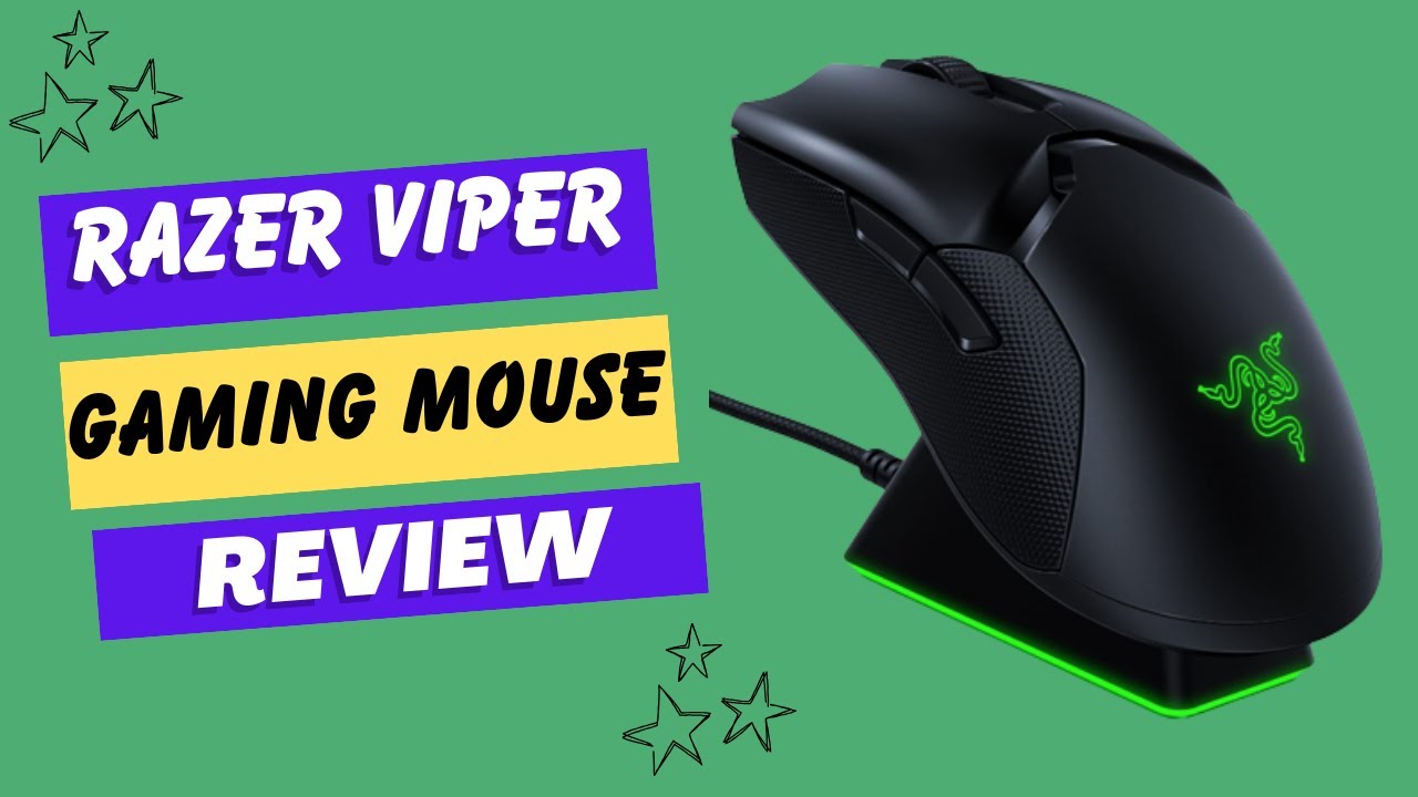 Razer Viper Ultimate Hyperspeed Wireless Gaming Mouse LagFree