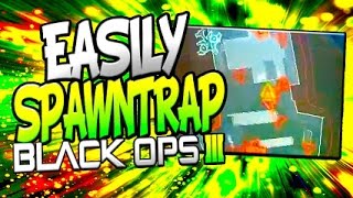 Black Ops 3 - Another Insane Spawn Trap on CTF (HUNTED) easy Nuclear