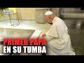 León XIV se convierte en el primer papa en visitar la tumba de Antoni Gaudí en la Sagrada Familia