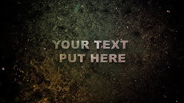 750 v2  - Dark Grunge Impact Logo Reveal powerful animation intro