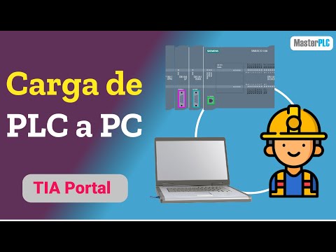 CARGAR un PROGRAMA DEL PLC al TIA Portal / UPLoad  S7-1200 ✅?‍??‍?