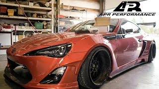 The Widebody FRS Gets APR Mirrors!