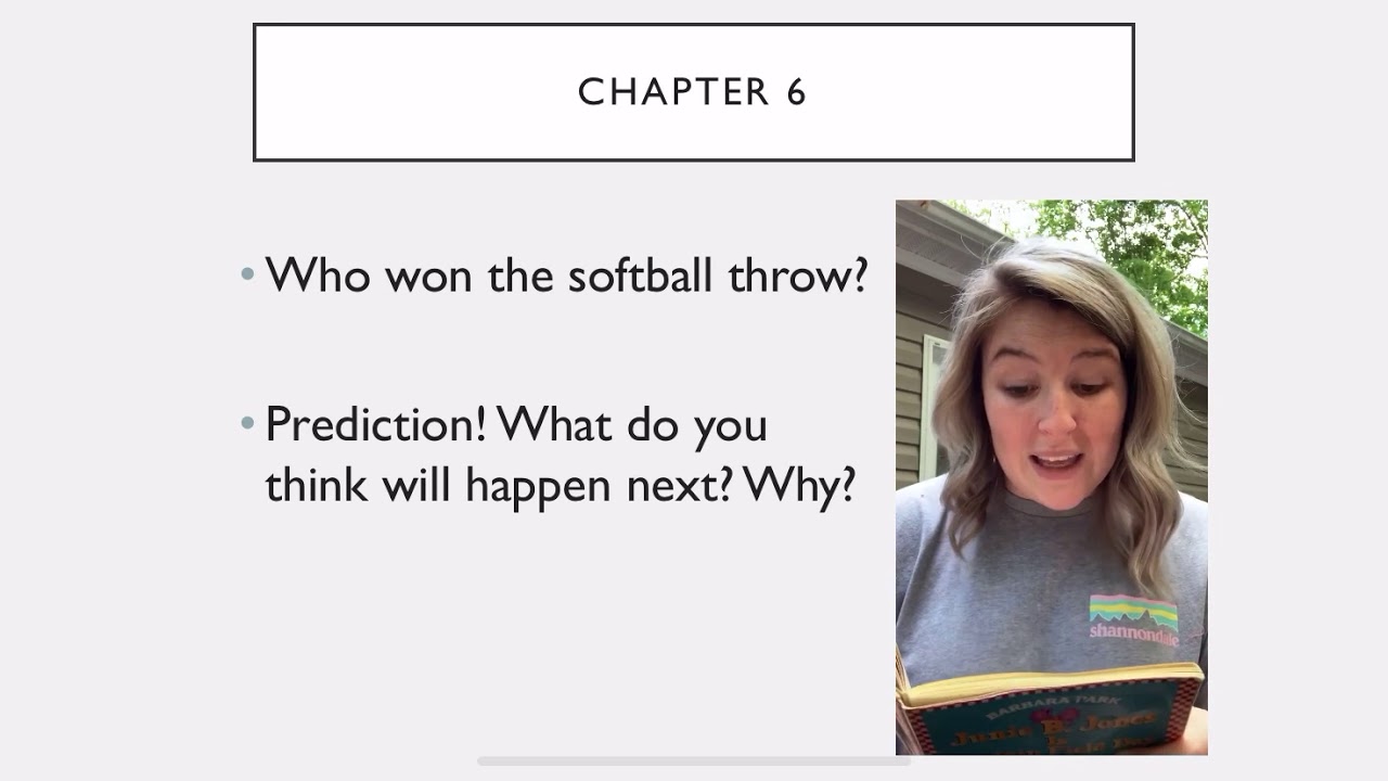 Mrs. Cooper- Junie B. Captain Field Day Ch. 6