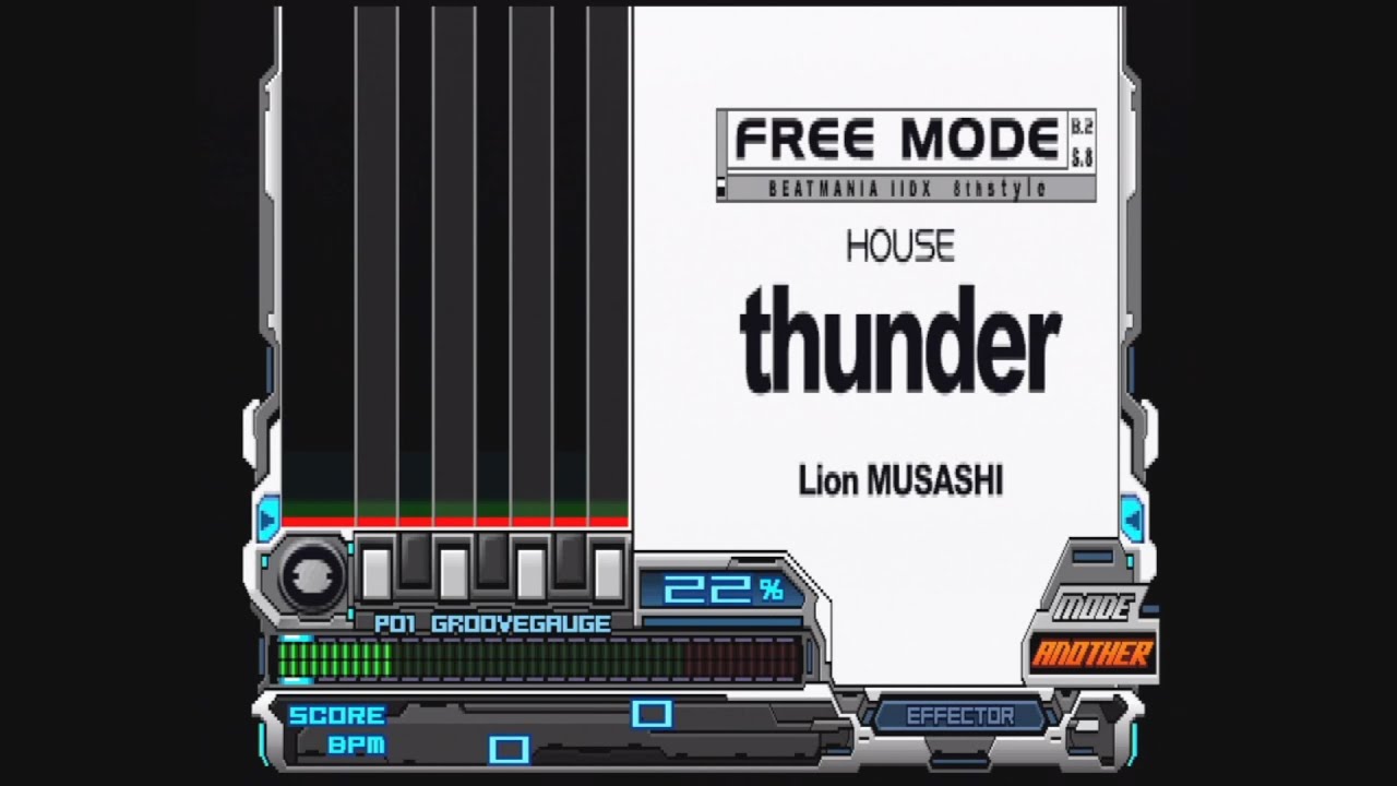60fps] thunder (SPA) / AutoPlay / Lion MUSASHI / CS beatmania IIDX