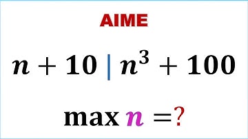 An Algebra and Number Theory Problem | AIME Question