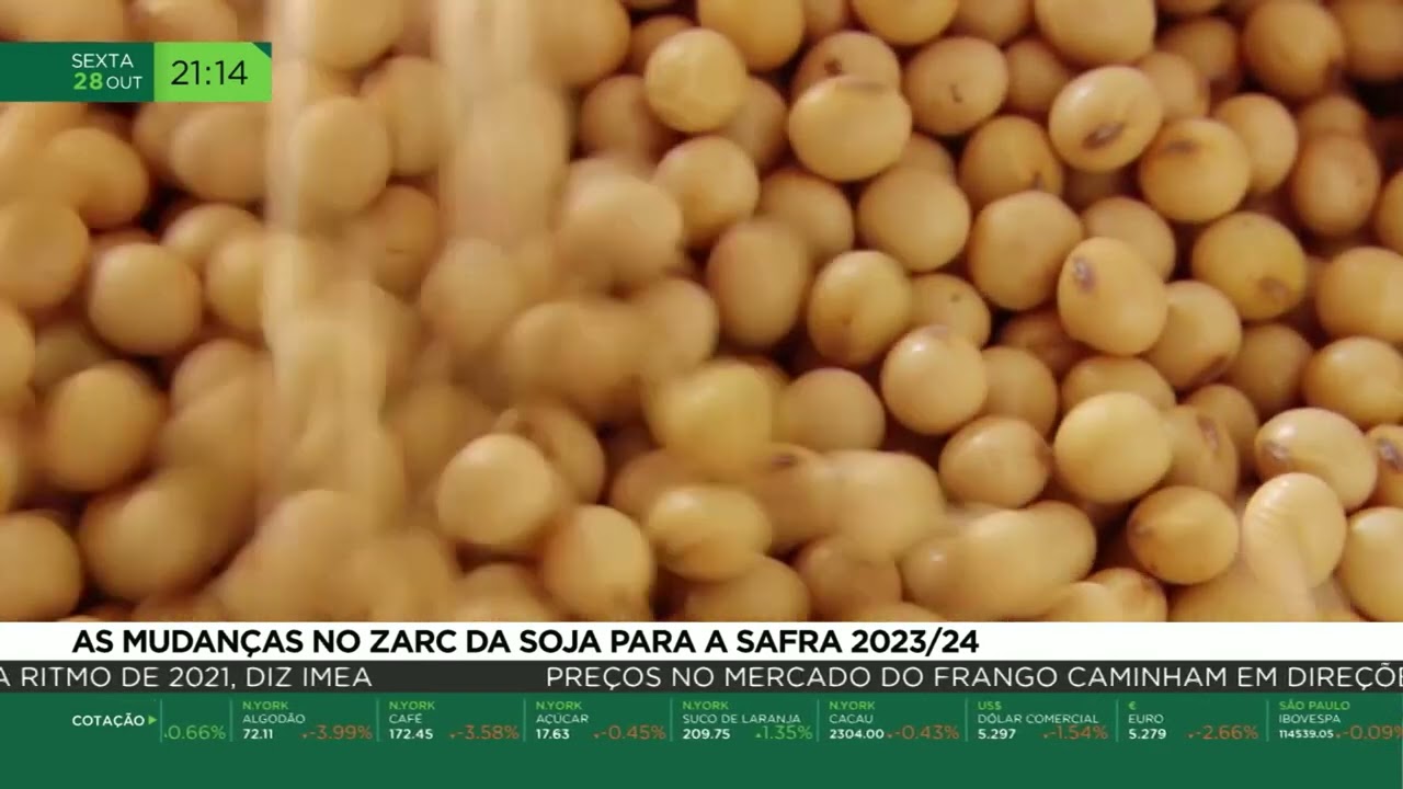 As mudanças no Zarc da soja para a safra 2023/24
