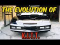 The evolution of knight riders kitt  dash bumper console changes throughout the series