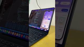 MacBook air M4 + Flutter + Bottom Navigation Bar + chatgpt  #shorts #macbook #macbookneo #flutter