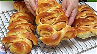 Рецепт  Сладкие домашние булочки с начинкой