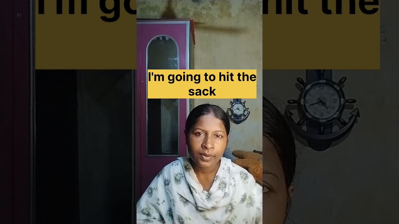 Hit the sack in English meaning|| make sentences using this IDIOMS @laxmideogam8340