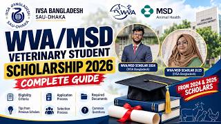 Full WVA/MSD Veterinary Student Scholarship 2026 | Eligibility, Application & Selection Guide Guide