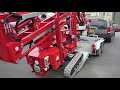 Spiderlift cmc s15 loading  unloading demonstration