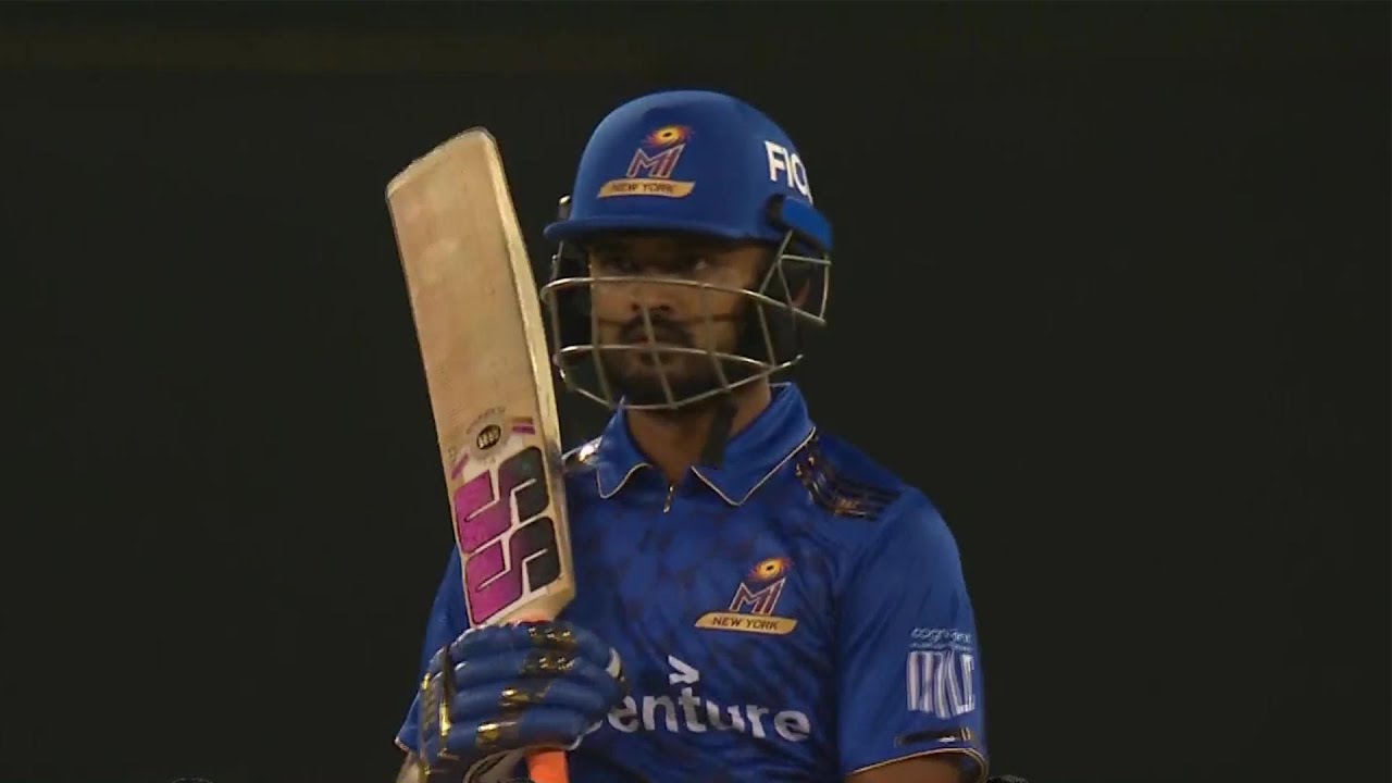 Monank Patel 62 runs vs Texas Super Kings | 2nd Match - MINY vs TSK