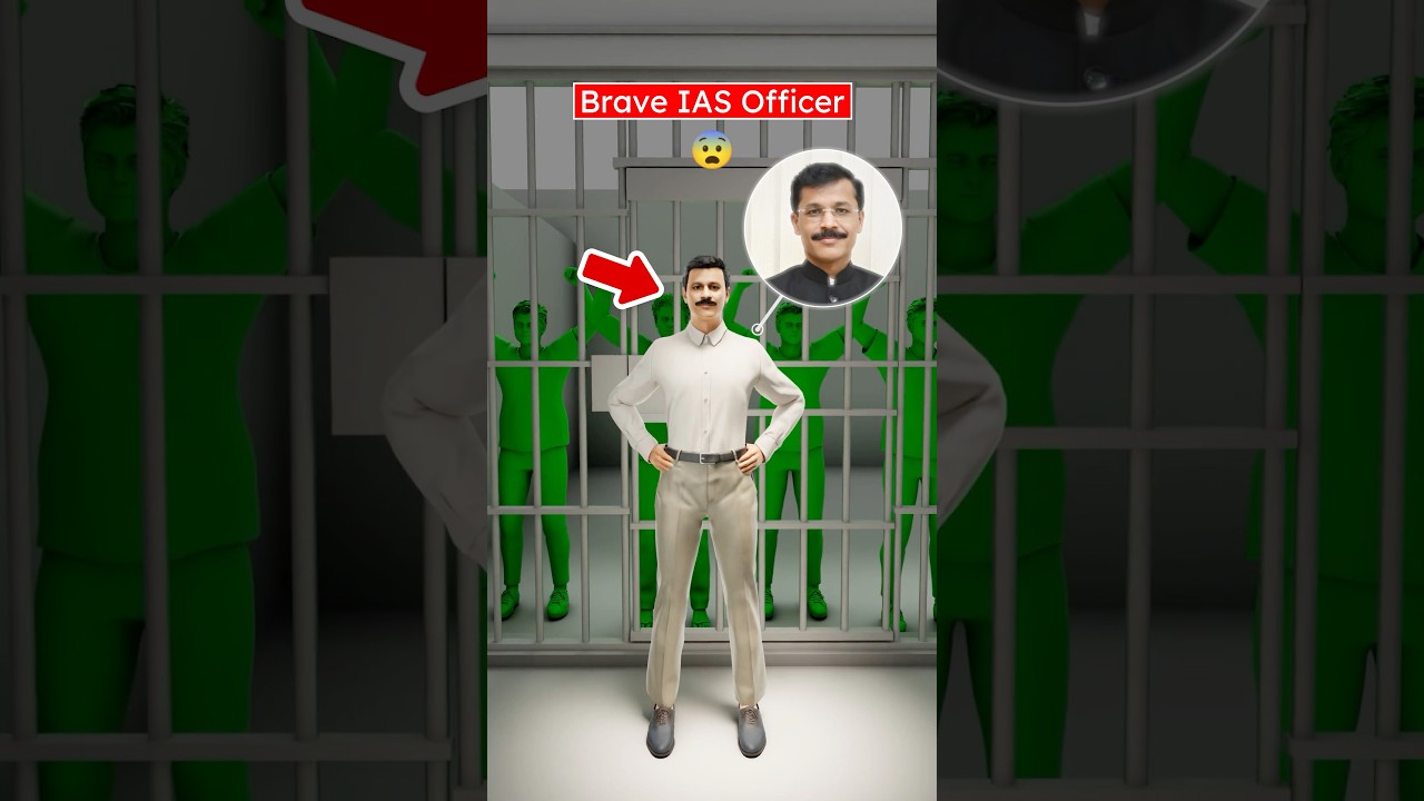 India's Brave IAS Officer (3D) by Professor of How