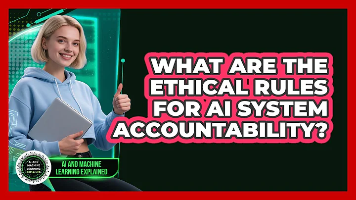 What Are The Ethical Rules For AI System Accountability? - AI and Machine Learning Explained