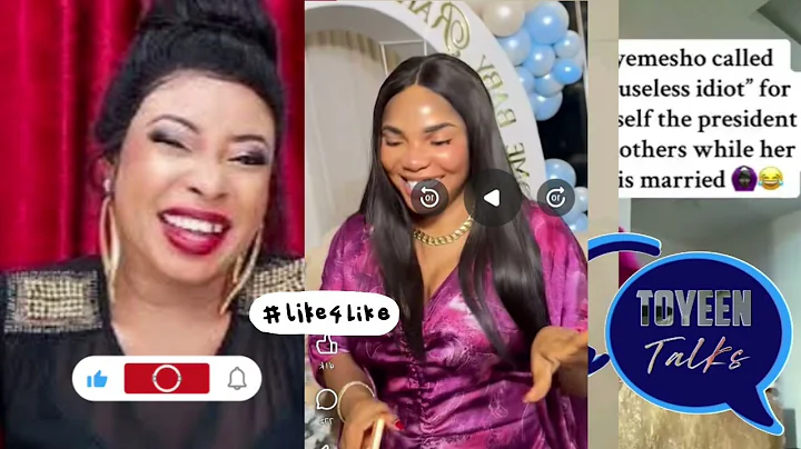 MAKE UNA COME HEAR WATIN YEYEMESHO CALLED AUNTY IYABO OJO FOR CALING HERSELF SINGLE MOTHER PRESIDENT