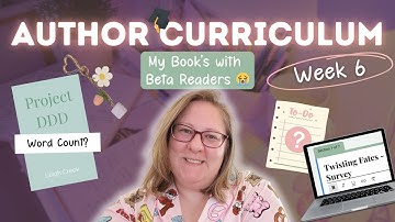 Ik stuur mijn boek voor het eerst naar bètalezers 😭 | Auteurscurriculum week 6