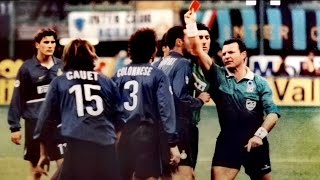 INTER-PARMA 0:2 | COPPA ITALIA 1998/99 | "ITALIA 1" | arbitro Braschi espelle 3 giocatori in '30 sec