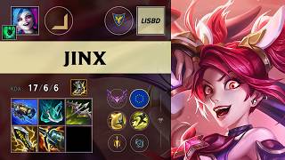 (UCAM Lisbd) Jinx ADC vs Warwick - EUW Master Patch 26.14