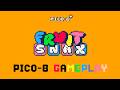 PICO-8 Gameplay: FruitSnax