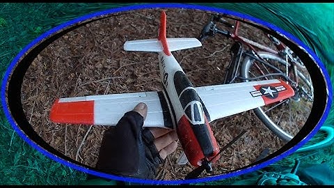 Eachine T-28 Brushless Mod - Maiden Flight, Servo Fail, Servo Fix