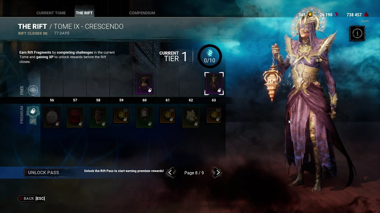 Rift Plague Outfit (CRESCENDO) - Dead by Daylight - YouTube
