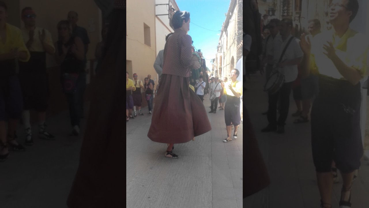 Gegantons de l'Arboç a Masllorenç 