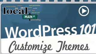 Wordpress Training 101-15 Customize Themes Profile