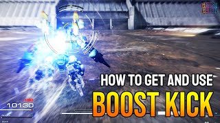 How to get and use BOOST KICK upgrade in Armored Core 6