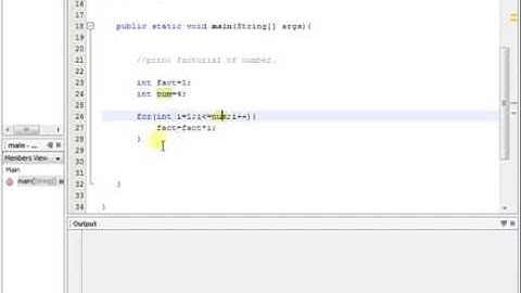 program to print Factorial of a number in java in hindi