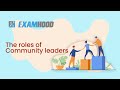 The roles of community leaders