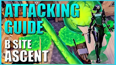 VIPER ATTACKING GUIDE - ASCENT - Viper Wall, Poison Cloud, Snake Bite Lineups - B Site - Default