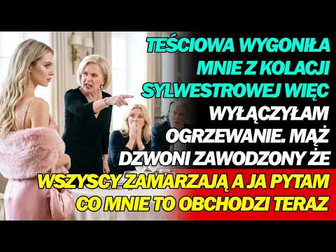 „😱 W Sylwestra teściowa krzyknęła: „Wyjdź!” Odeszłam cicho. Tej nocy mąż zadzwonił w panice 😨!”
