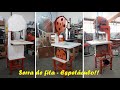 Serra de fita - Bandsaw homemade