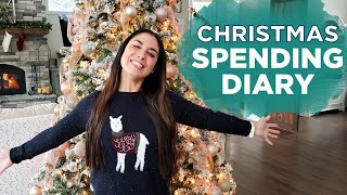 My 2020 Christmas Spending Diary + Christmas Budget + Budget Tips