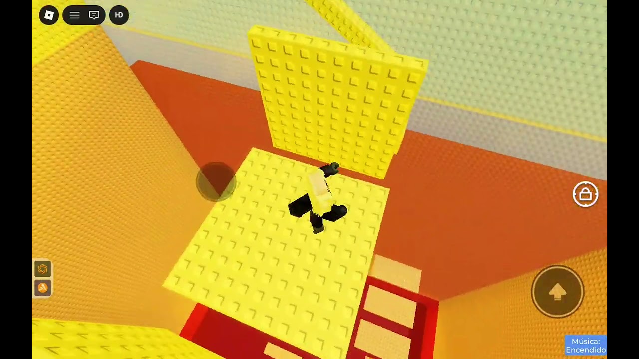 Jugando a una torre que sube la lava