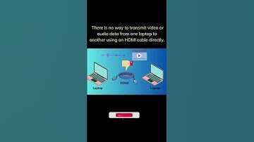 What will happen if I connect two laptop using HDMI cable?