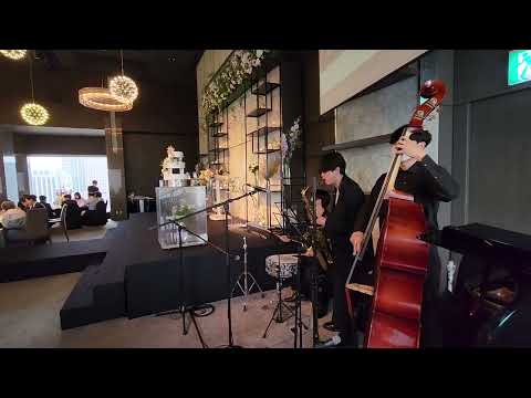 더플라자호텔 지스텀하우스 웨딩연주 Fly me to the moon 재즈4중주 결혼식연주