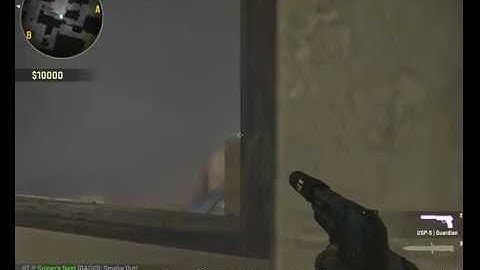 How to one way smoke in sniper nest ( mirage)