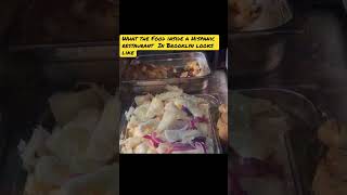 The Food From A Hispanic Restaurant In Brooklyn Looks Like ? #short