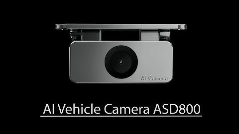 New BSD car AI backup camera with pedestrian detection and vehicle detection alarm