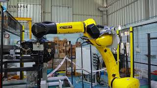 Robotic Machine Tending Cell for Tube Boring